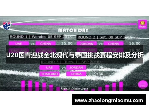 U20国青迎战全北现代与泰国挑战赛程安排及分析 U20国青迎战全北现代与泰国挑战赛程安排及分析