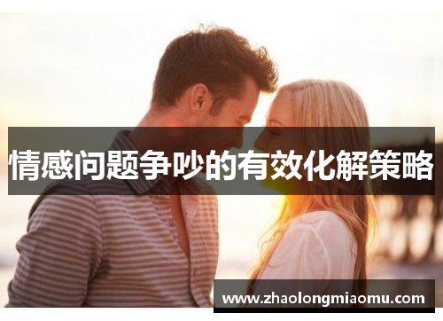 情感问题争吵的有效化解策略